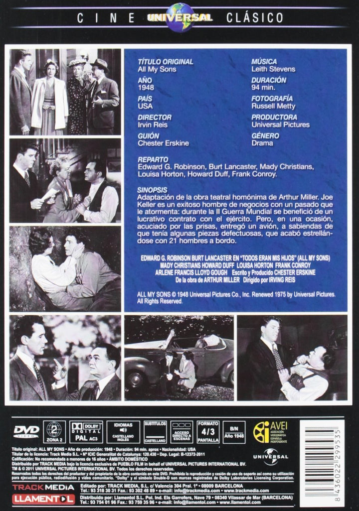 Todos eran mis hijos [Spanien Import], DVD