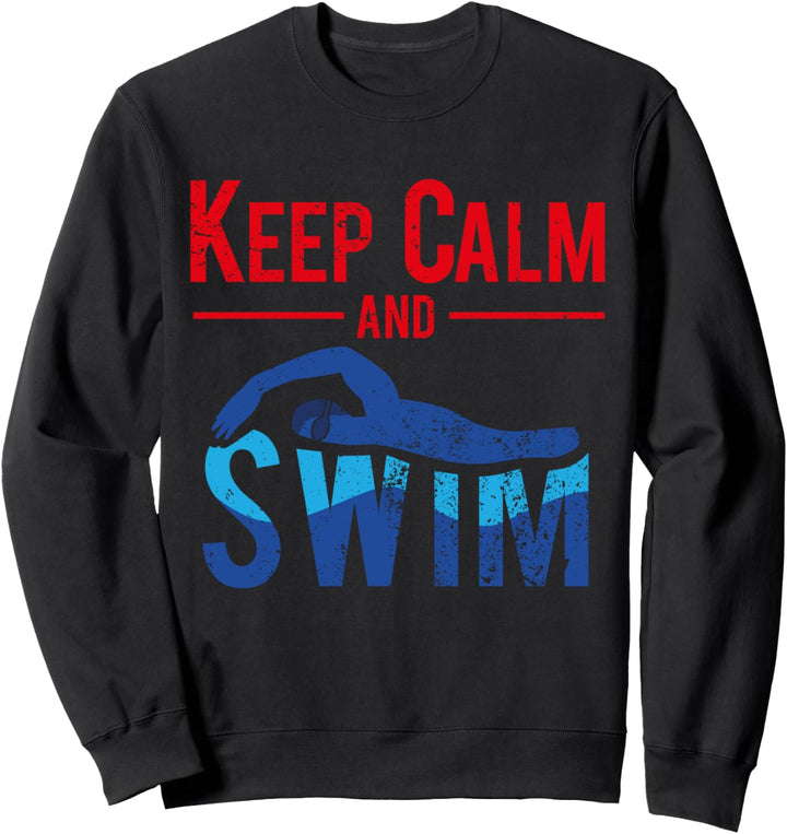 Schwimmen Schwimmsport Wassersport - Schwimmer Sweatshirt