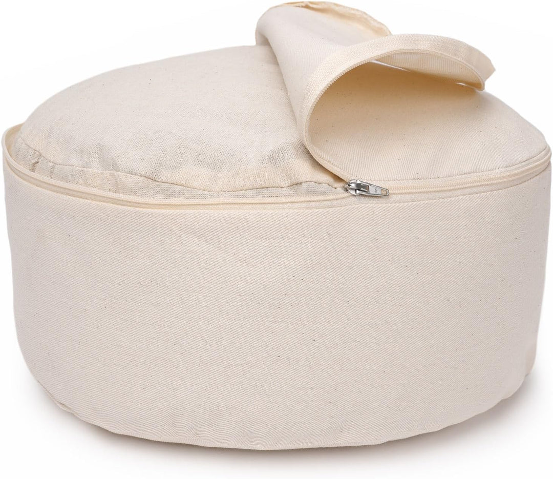 Yogabox Meditationskissen/Yogakissen Rondo Classic Made in Germany natur, natur