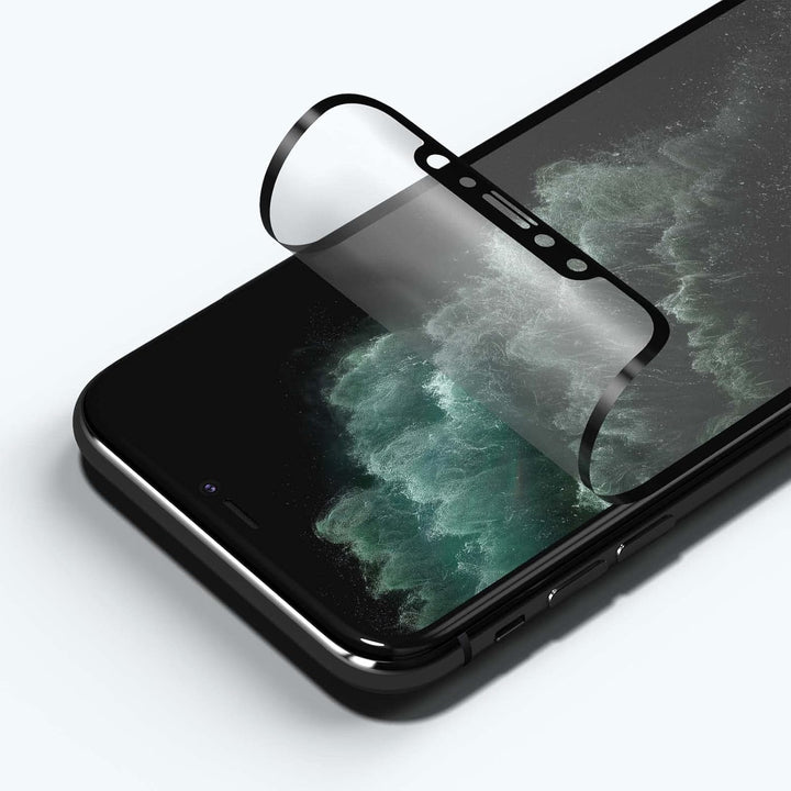RhinoShield 3D Impact Matter Displayschutz kompatibel mit [iPhone 11 Pro/Xs/X] | Aufprallschutz - 3D