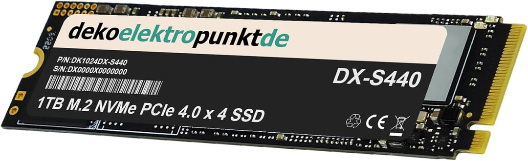 1TB M.2 NVMe Gen4 SSD Festplatte passend für GIGABYTE Z790 Gaming X AX Mainboard, Alternatives Ersat