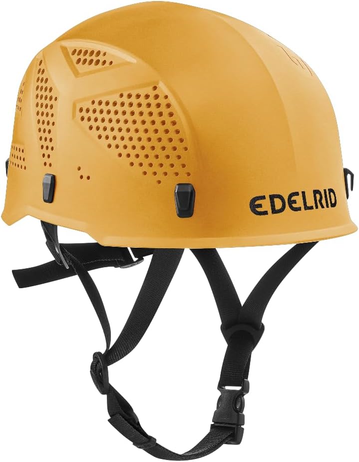 EDELRID Ultralight III Kletterhelm Klettersteighelm Bergsporthelm orange, orange