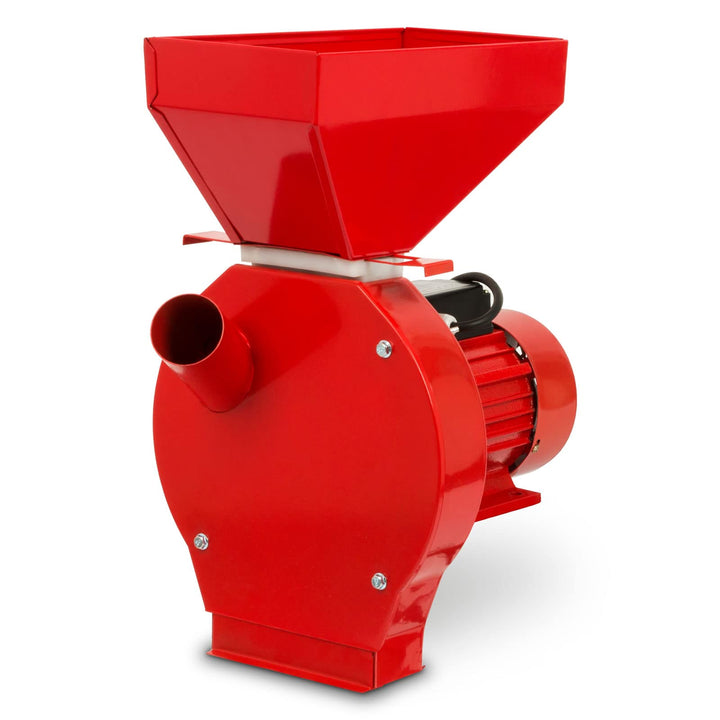 EBERTH Elektrische Getreidemühle mit Starkem 1100 Watt Elektromotor, Durchsatzmenge 240 kg/h, Schrot