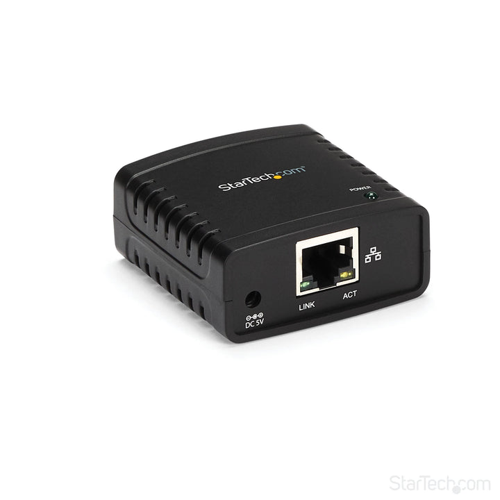 StarTech.com 10/100Mbit/s Ethernet auf USB 2.0 Netzwerk Printserver - Windows 10 - LPR - LAN USB Dru