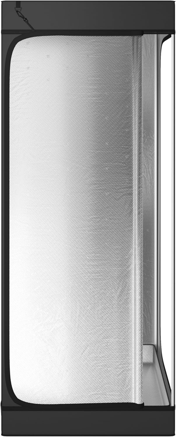 GALAXYFARM - Growzelt Galaxyfarm Luna Lite, Grow Box mit Lüftungsöffnungen, für den Innenanbau - Gro