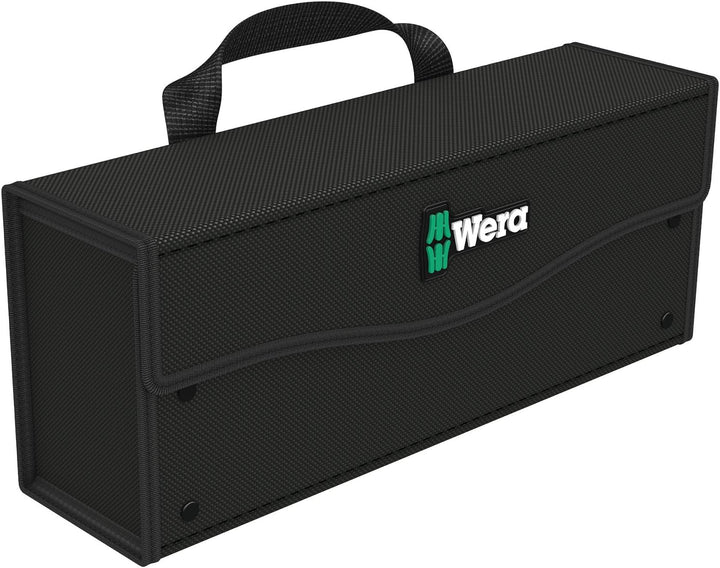 Wera 05004356001 2go 7 Textile Werkzeug Box, schwarz, 100 x 105 x 300 mm & 2go 3 Werkzeug-Box, 130 x