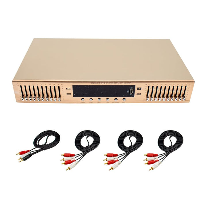 LeTkingok 220 V Hifi Digital Hd Stereo Vorverstärker Equalizer Eingebauter Usb Bluetooth Home Stage