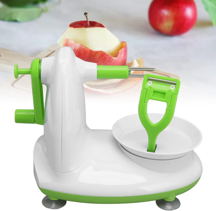 Kartoffelschäler Obstschäler mit Saugnapf Abwaschbare Kurbel (Gewöhnlicher Typ), Gewöhnlicher Typ