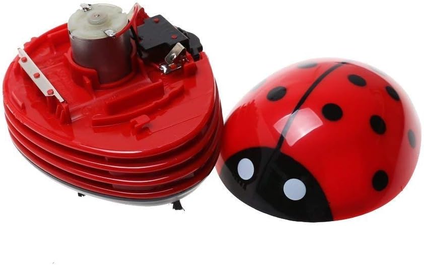 Roter Marienkäfer Elektrischer Tisch Staubsauger Mini Staub Reiniger