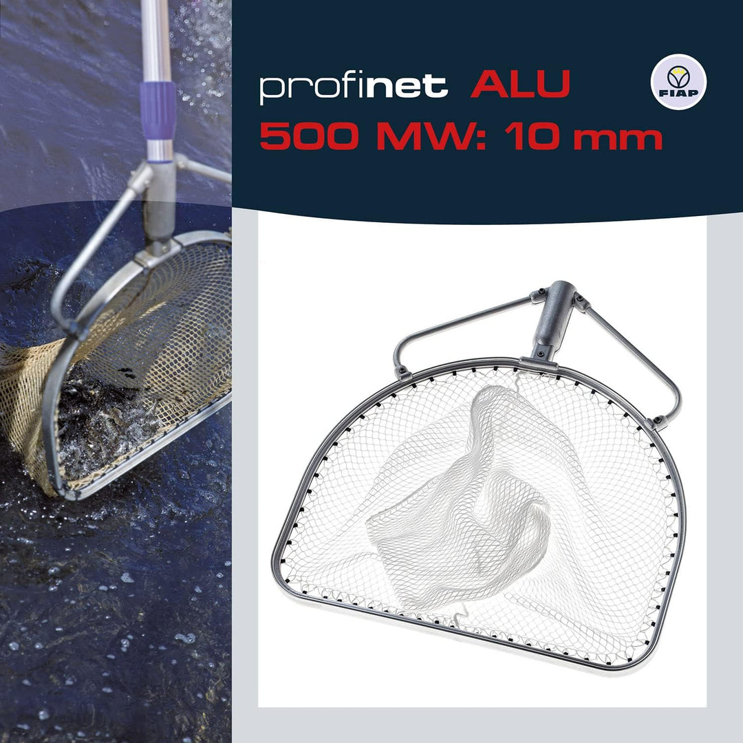 FIAP profinet ALU 500 MW: 10 mm - Maschenweite 10 mm - Profi - Fischkescher - Material Aluminium - K