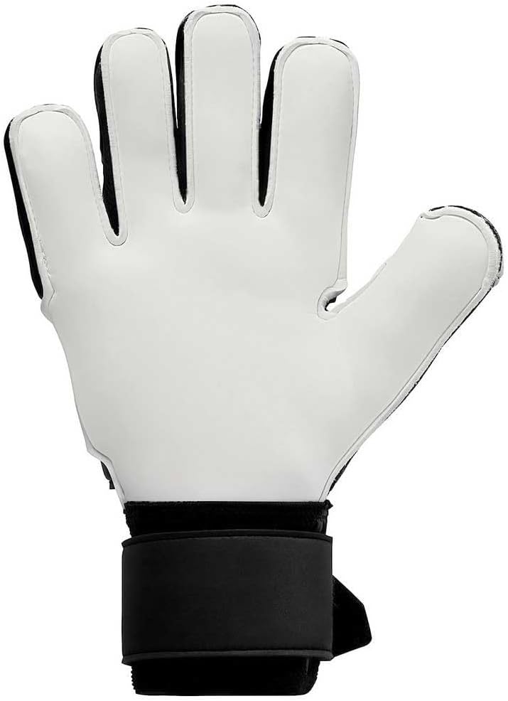 uhlsport Unisex Jugend Powerline Soft Flex Frame Fussball Torwarthandschuhe 4 schwarz/rot/weiss, 4 s
