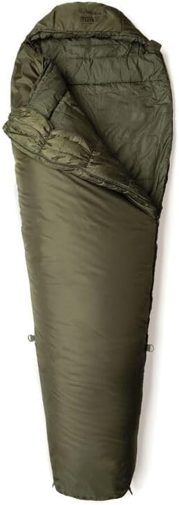 Snugpak Sleeping Bag Softie Elite 3 Schlafsack Oliv, olivgrün, Left Side Zip