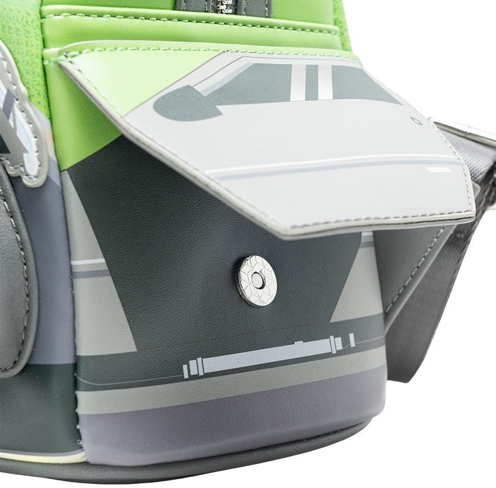 Loungefly Universal Back to the Future Light Up DeLorean Damen Rucksack, Mehrfarbig, Btfbk0007