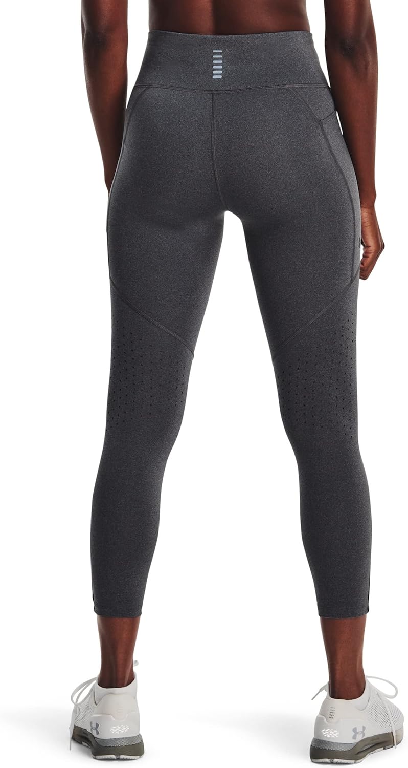 Under Armour Launch Ankle Tight Damen Damen M Black Full Heather (002)/Reflektierend, M Black Full H