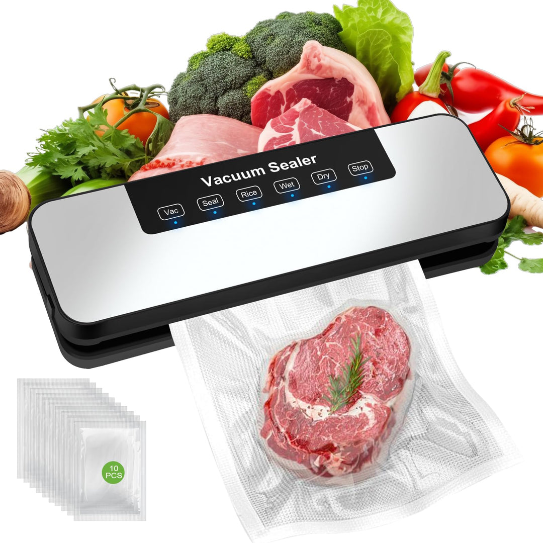 Vakuumiergerät, Vakuumierer für Lebensmittel, Multifunktionales vacuum sealer, Kompaktes Folienschwe
