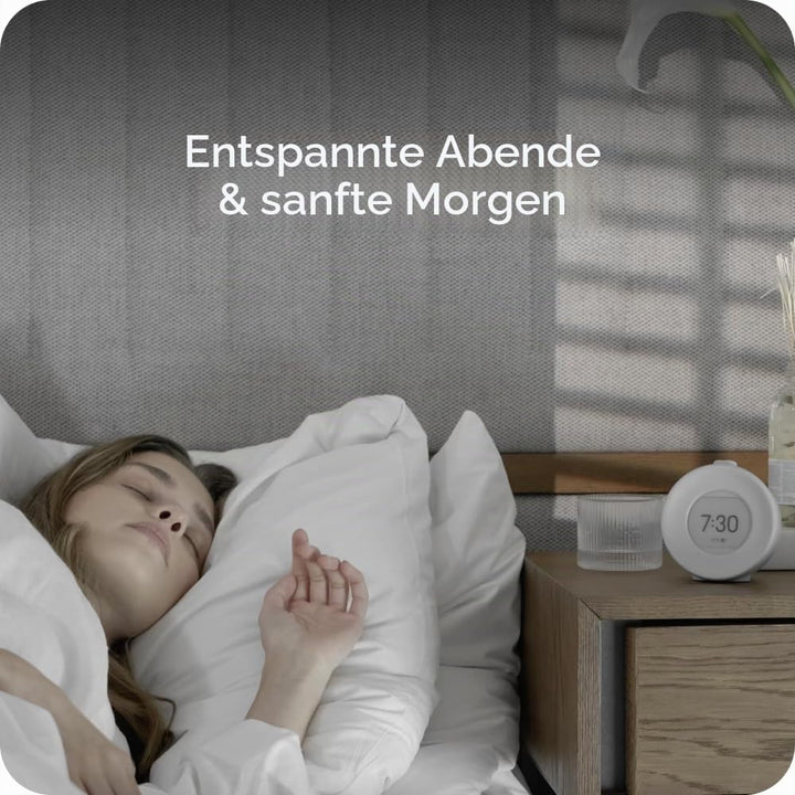mudita Sunrise Alarm Clock E Ink Screen – „Harmony 2” Wecker Digital mit Bildschirm ohne Lichtemissi