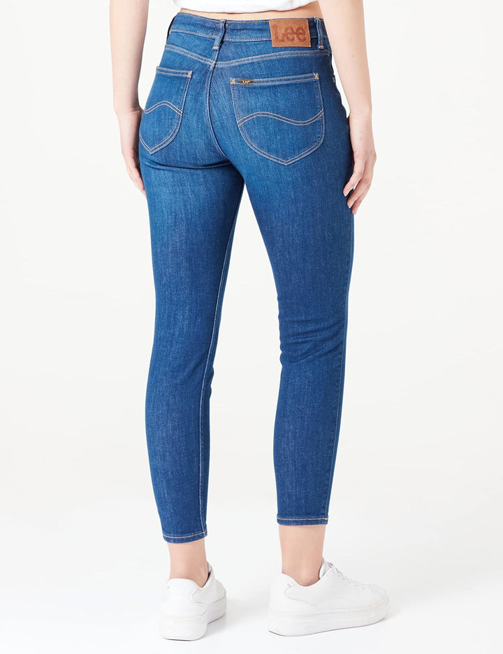 Lee Damen Scarlett High Night Sky Jeans 24W / 31L Night Sky, 24W / 31L Night Sky