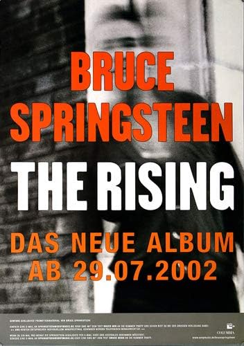 Bruce Springsteen - The Rising, 2002 » Konzertplakat/Premium Poster | Live Konzert Veranstaltung | D