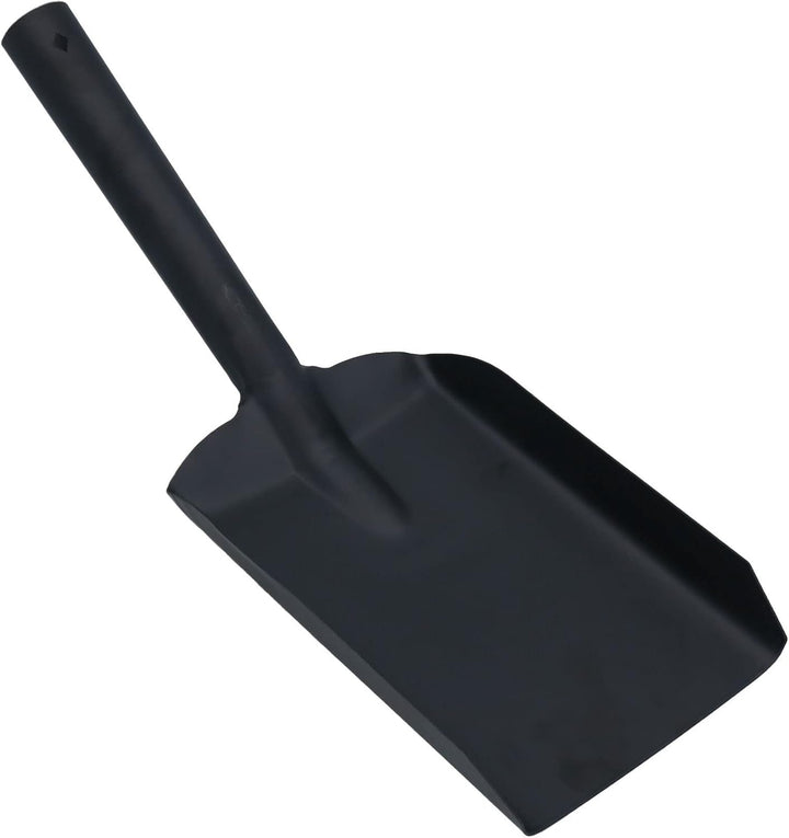 AB Tools Kohleeimer mit Deckel und 12,7 cm Schaufel, Metall, Asche, Ordentasche, Kohlenträger für Fe