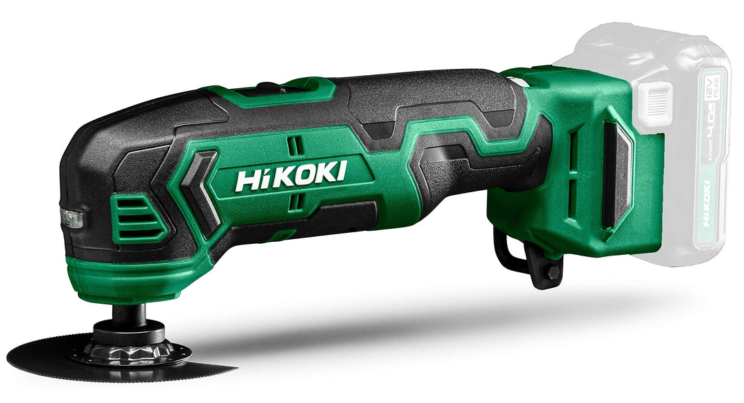 HiKOKI Akku Multitool CV12DA 12V (Multitool mit Starlock-/IOS-Interface-Pad)