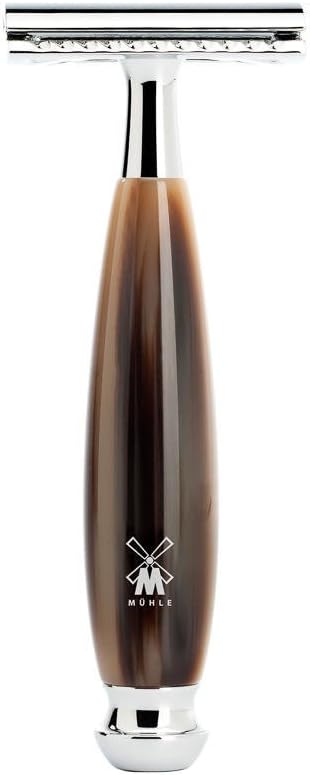 MÜHLE Rasierhobel - Vivo Serie - Edelharz hornbraun