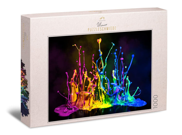 Ulmer Puzzleschmiede - 1000 Teile Puzzle „Bounce &amp; Bass“ - Moderne Fotografie &amp; Farb-Inszenierung al