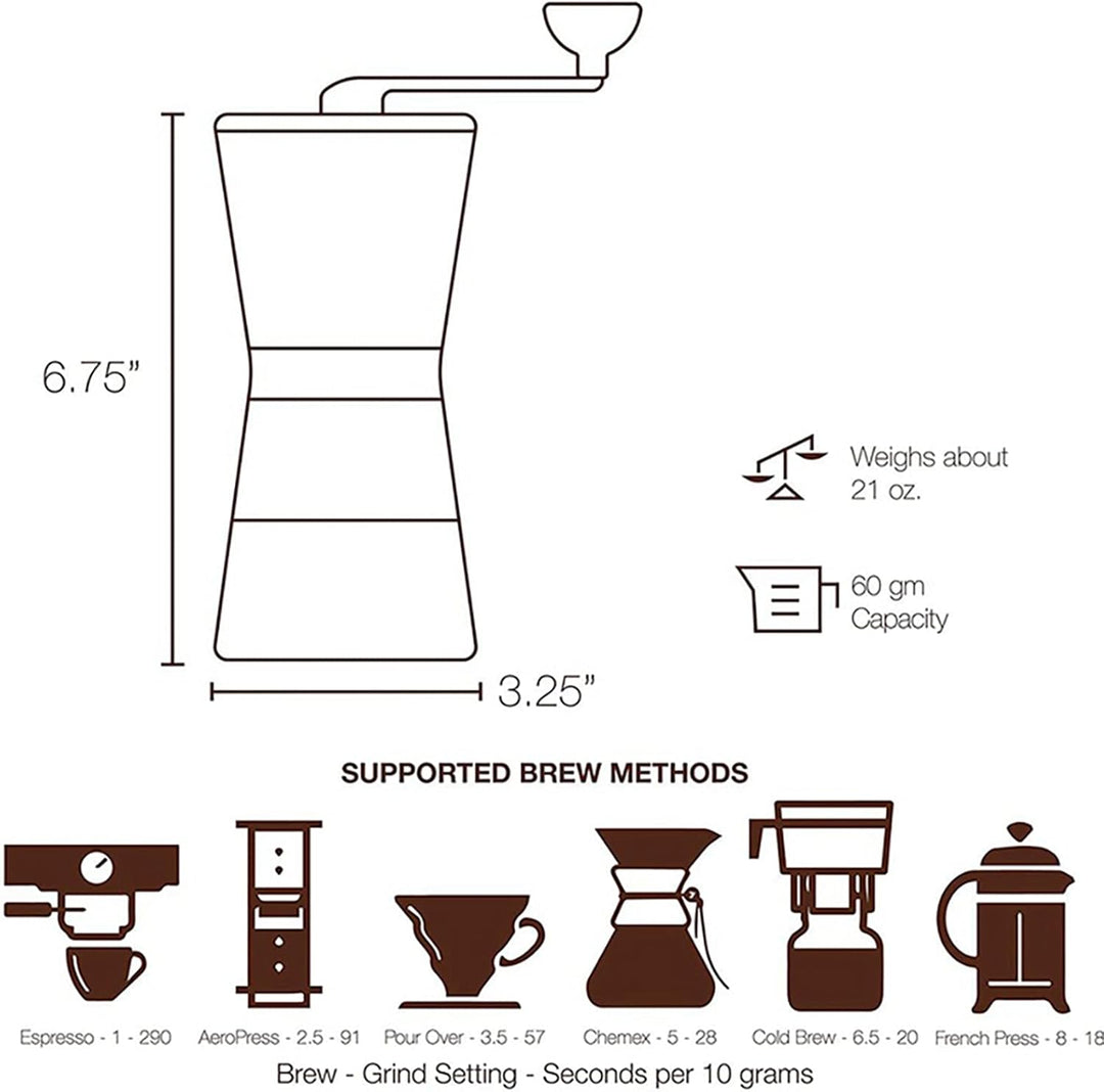 Manuelle Kaffeemühle Konischer Edelstahl 304 Handkurbel Grosser Speicher Kaffee M Hle Handkurbel Sch