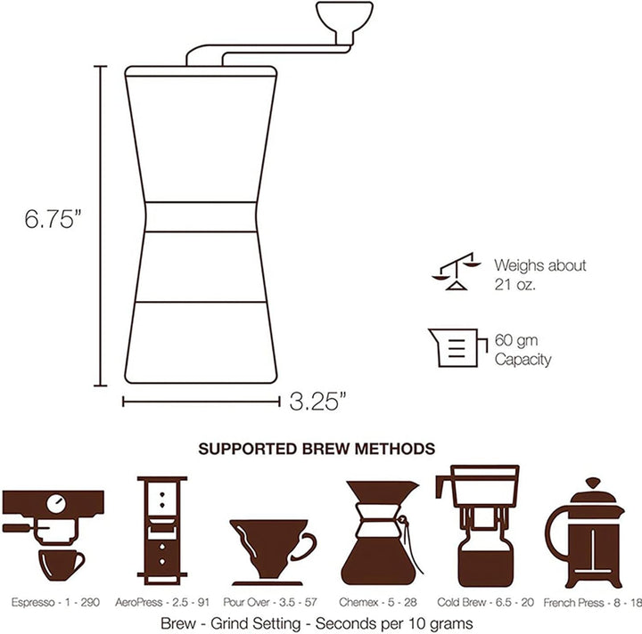Manuelle Kaffeemühle Konischer Edelstahl 304 Handkurbel Grosser Speicher Kaffee M Hle Handkurbel Sch