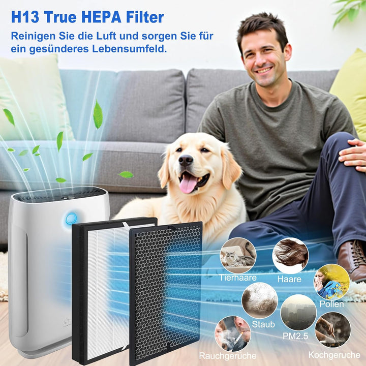 FY2420/30 Filter Kompatibel mit Philips Luftreiniger AC2882, AC2887, AC2889 & AC3829, Serie 2000 und