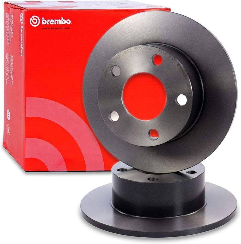 Brembo 08.5743.11 Hintere Bremsscheibe mit UV Lackierung, Anzahl 2