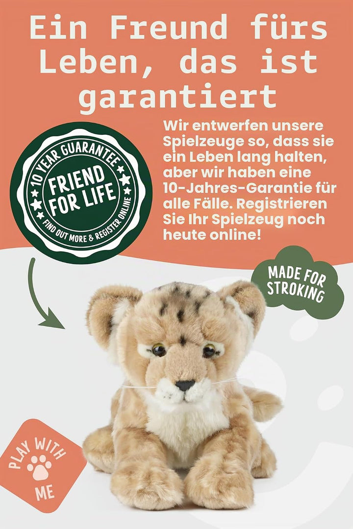 Living Nature Stofftier - Löwenjunges (35cm) M Löwe, M Löwe