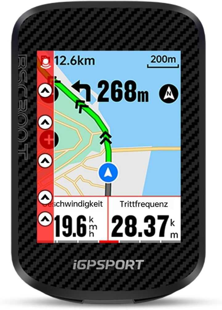 iGPSPORT BSC300T GPS Fahrradcomputer Kabellos, Touchscreen und Tasten MAP-Navigation Trainingsfunkti