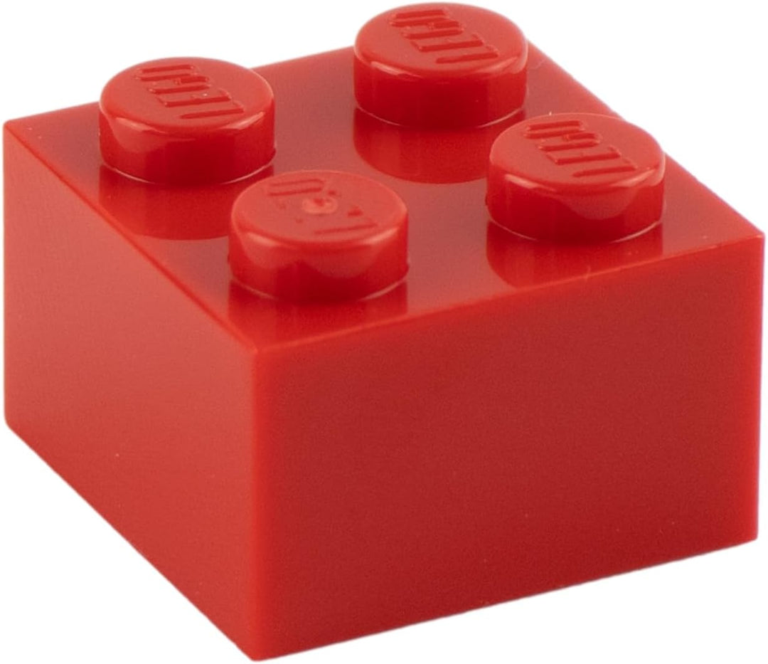 Lego® Classic Basic 3003 2x2 Steine Rot - 100 Stück Bausteine - Ideale Ergänzung für kreative Lego®
