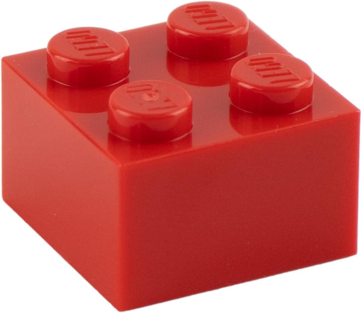 Lego® Classic Basic 3003 2x2 Steine Rot - 100 Stück Bausteine - Ideale Ergänzung für kreative Lego®