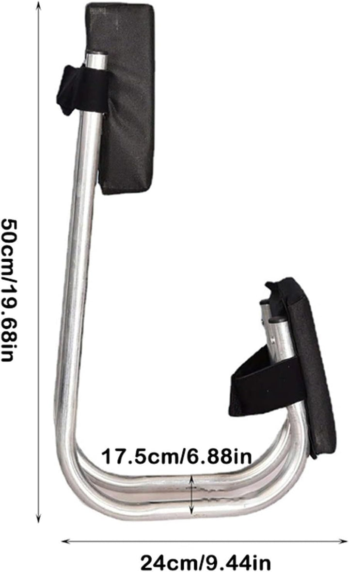 BOTIZR Garten-Kniebank, Knieschoner, Kniesitz für die Gartenarbeit, Tragbarer Kniesitz, Rot, 2 Stück