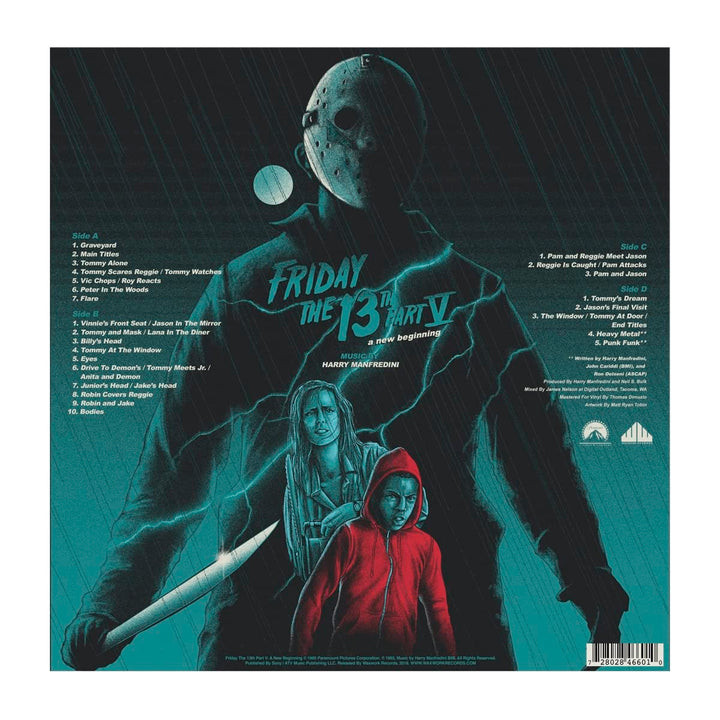 Friday the 13th Part V: a New Beginning, Vinyl