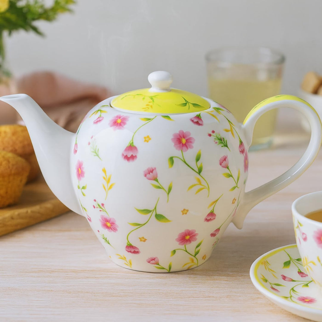 Jameson & Tailor Tea for One Brillantporzellan Blumenranken, Blumenranken