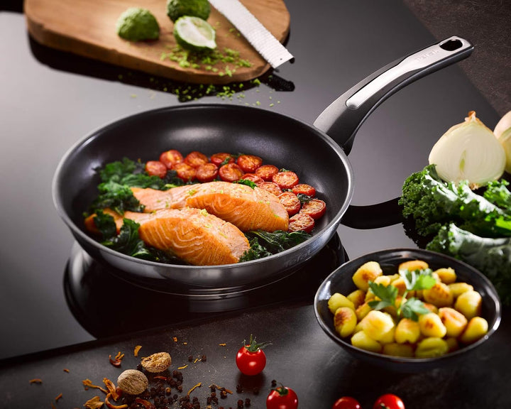 Tefal Emotion Pfanne 24 cm, Antihaftbeschichtung, gleichmässige Wärmeverteilung, elegantes Design, r