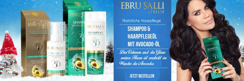 Ebru SALLI by THALIA Haarpflegeöl 75 ml - ohne Ausspülen, Pflegeöl mit Avocado-, Argan- und organisc