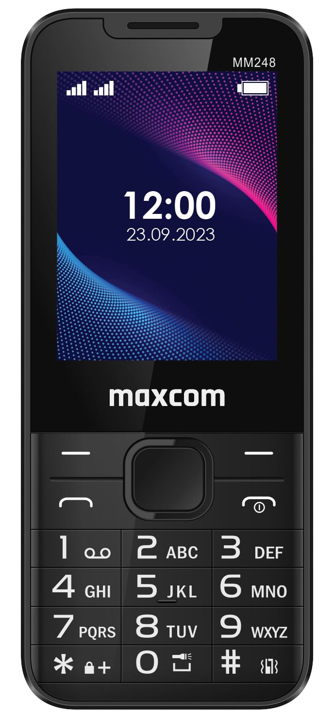 Maxcom Mm248 2.4´´ 0.08mpx 4g Mobile Phone One Size