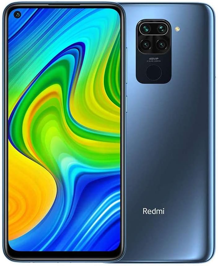 Xiaomi Redmi Note 9 - Smartphone RAM 4GB ROM 128GB 6.53 ”FHD + DotDisplay 48MP Quad Kamera Hotshot 3