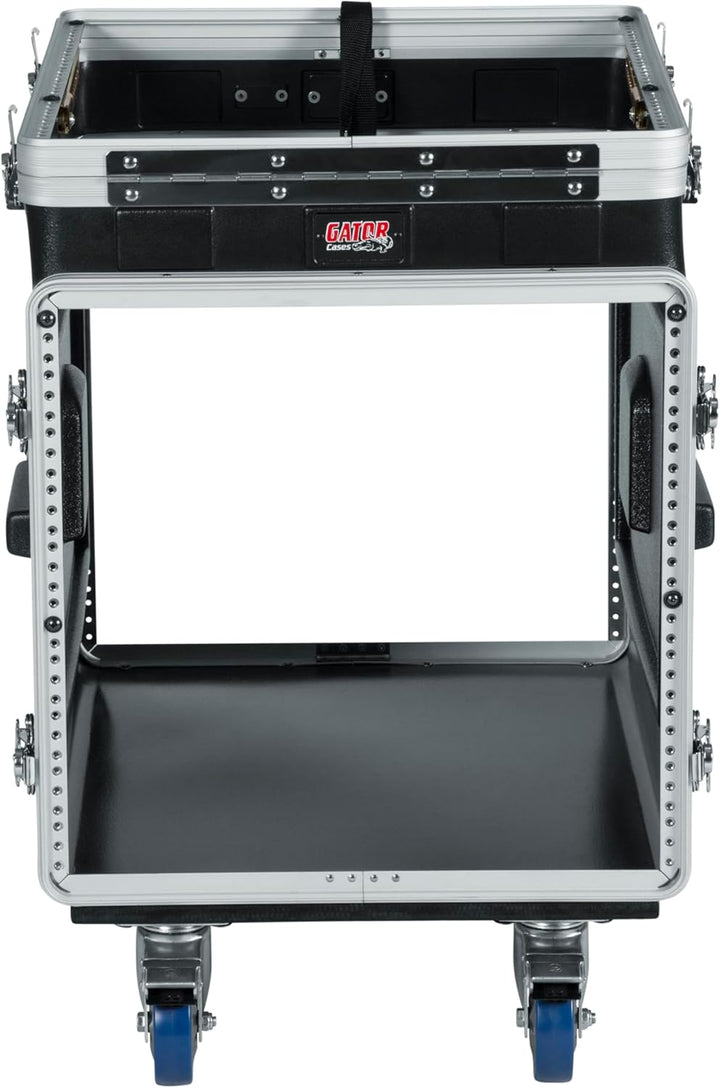 GATOR Cases Polyethylen 19 "GRC 12 HE für oben und 10 HE für die Seite mit Rollen 12 x 10 VE, 12 x 1