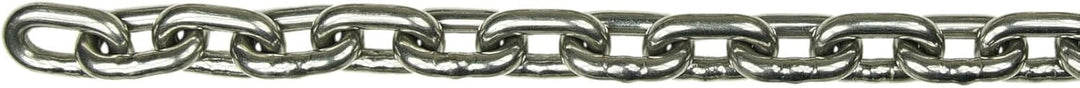 KAMERO Edelstahl V4A Kettenschloss mit Vorhängeschloss, 6mm 300cm | rostfrei 6mm Kette, 300cm, 6mm K
