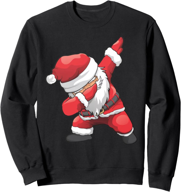 Funny Dabbing Santa Christmas - Lustige Weihnachten Dab Tanz Sweatshirt