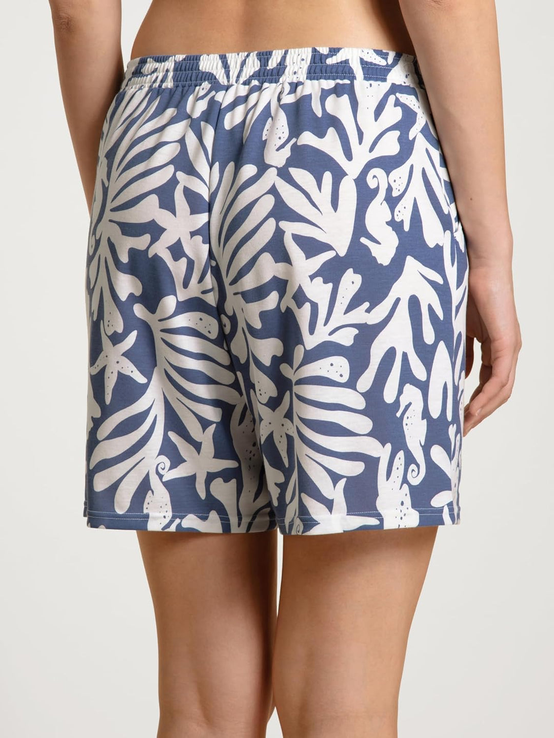 CALIDA Favourites Coast Shorts Damen 32-34 Marine Water Blue, 32-34 Marine Water Blue