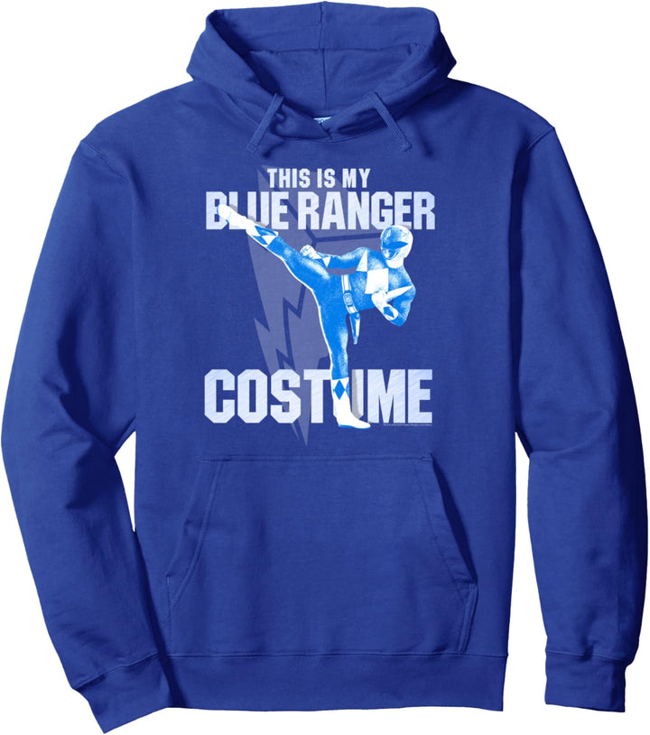 Power Rangers Blue Ranger Halloween Costume Pullover Hoodie