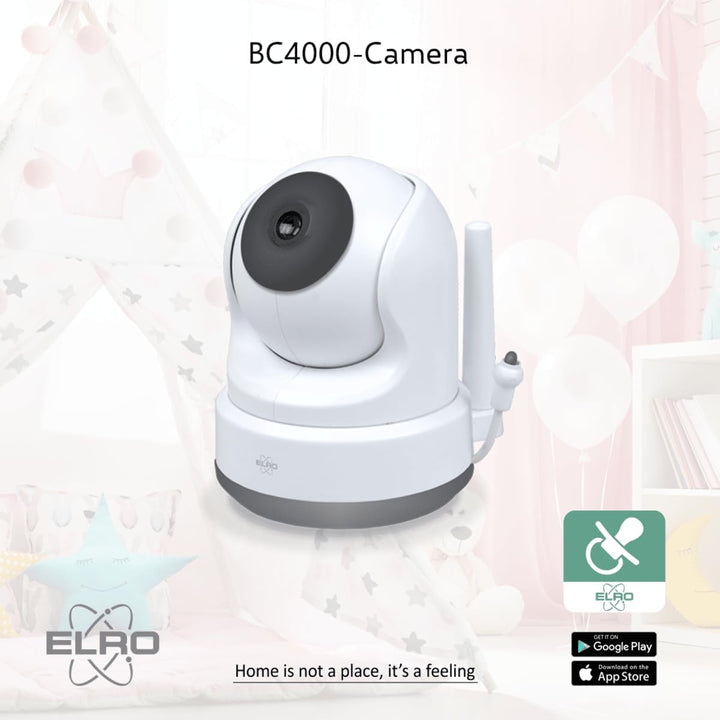 ELRO BC4000-C Full HD Extra Baby Kamera Babyphone Royale 1080P / 4000 serie 1x Camera, 1080P / 4000