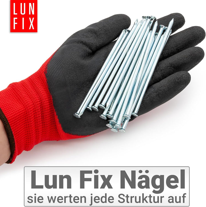 Stahlnägel 4,6 x 125 mm - 5kg (ca. 400 stk.) Holznägel für Bauarbeiten Verzinkte Baunägel Nägel 125m
