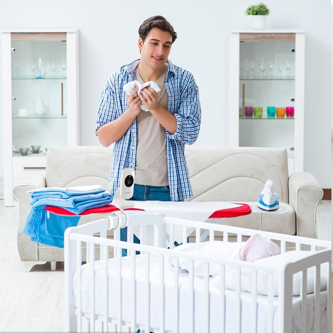 Flexible Babyphone Halterung für HelloBaby HB50, Baby Kamera Holder für HB50, Babyfone Baby Monitor