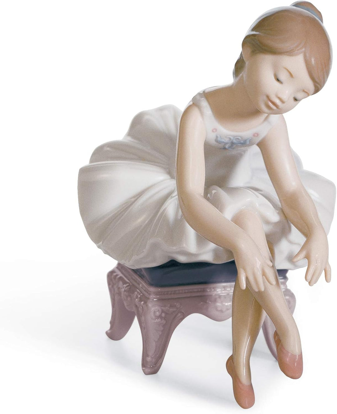 LLADRÓ Mädchen-Figur Kleine Ballerina I. Ballerina. Porzellan.